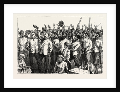 Departure of Indian Troops (13th Bengal Infantry) from Bombay, India by Anonymous