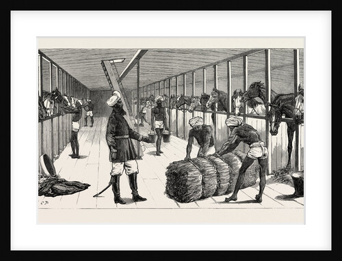 Cavalry Quarters on Board the Transport Ship 44 Brambletye, Malta by Anonymous