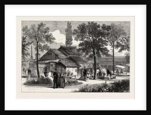 The Japanese Farm on the Trocadero, the Paris Exhibition, France by Anonymous