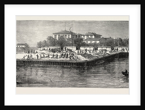 New Russian Battery on the South Side of the Mouth of the Danube by Anonymous