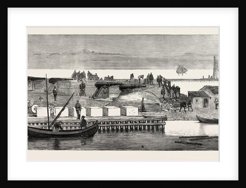 Russian Battery on the North Side of the Mouth on the Danube by Anonymous