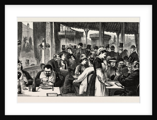 The Paris Exhibition, Where We Refresh: The Duval Restaurant, France by Anonymous