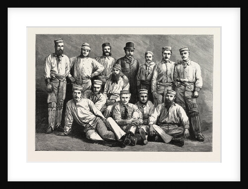 The Australian Cricket Team, J. Conway (Manager) A. Bannerman by Anonymous