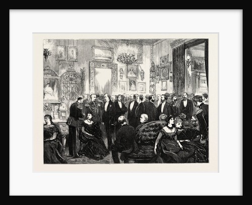 The Berlin Congress, Reception of Plenipotentiaries at the British Embassy by Anonymous