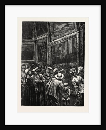 The Paris Exhibition, a Sketch in the English Fine Art Court, France by Anonymous
