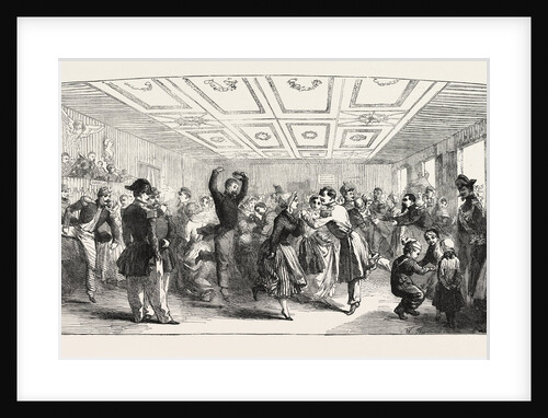 Ball at the Camp, Boulogne, France, 1856 by Anonymous
