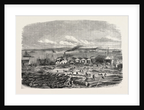 Mr. Laird's Ship-Building Yard, Liverpool, UK, 1856 by Anonymous