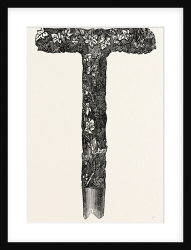 Ornamental Spade Used in Commencing the Central Dorset Railway, UK, 1856 by Anonymous