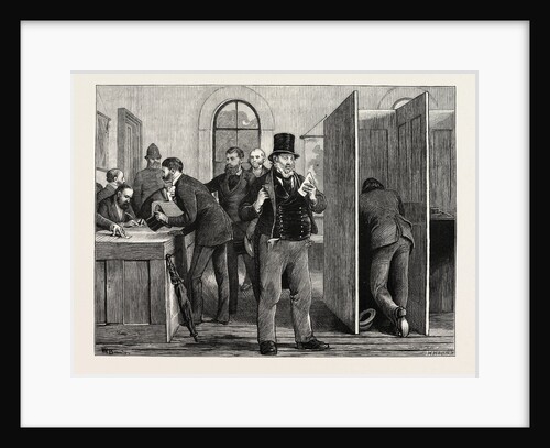 A Parliamentary Election the Nineteenth Century: Voting by Ballot, UK, 1873 by Anonymous