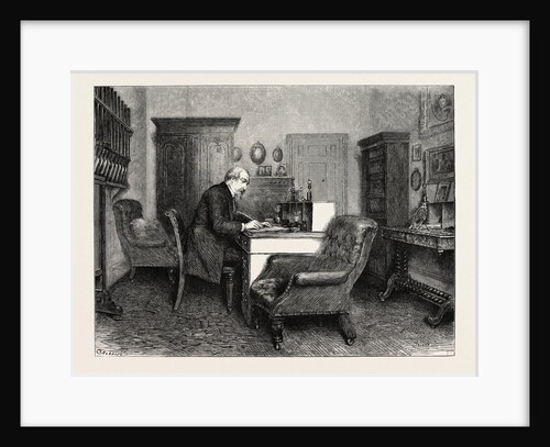 The Study of Napoleon III at Chislehurst, the Last Letter by Anonymous