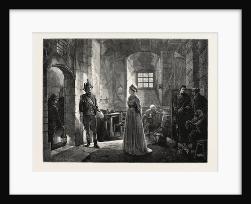 Marie Antoinette Leaving Her Prison for the Scaffold, France, 1793 by Anonymous