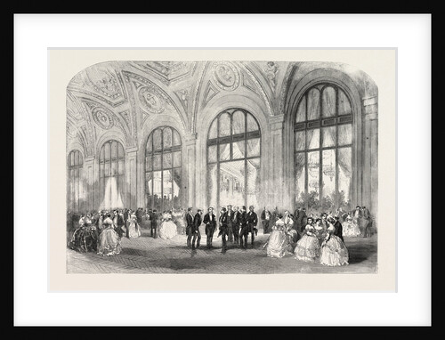 The American Ball, Hotel Du Louvre, Paris, France, 1856 by Anonymous