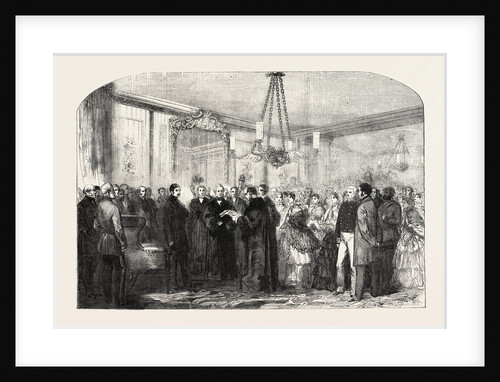 Reception of Major-General Sir William Fenwick Williams at Dover: The Reading of the Corporation Address, UK, 1856 by Anonymous