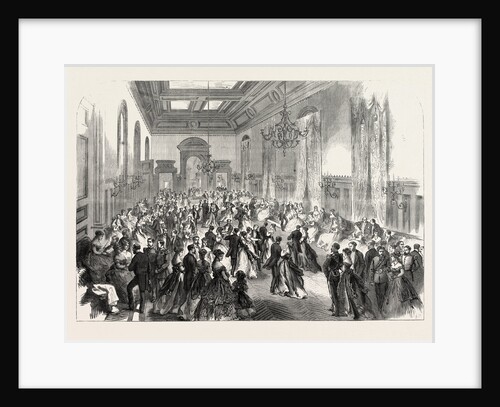 Closing of the Havre Maritime Exhibition: Ball at the Hotel De Ville, France, 1868 by Anonymous