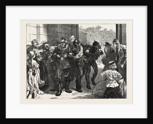The The Victors Off Duty, Berlin, Germany, 1871 by Anonymous