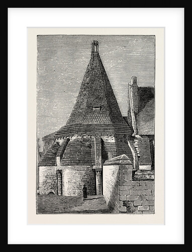 Romanesque Tower at Fontevrault, France, 1871 by Anonymous