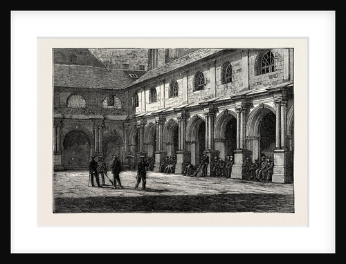 The Cloisters, Fontevrault, France, 1871 by Anonymous