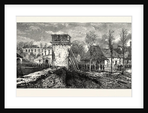 The Entry of the Prussians Into Thionville, France, 1871 by Anonymous