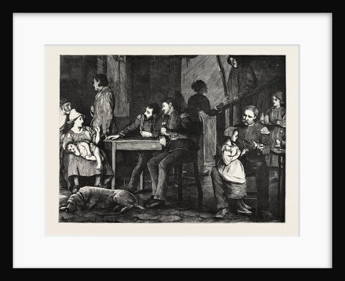The The Germans in Orleans: Friendly Advances, France, 1871 by Anonymous