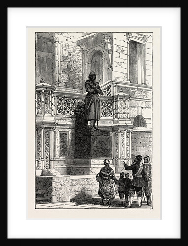 The Statue of Joan of Arc, Jean D'Arc, Orleans, France, 1871 by Anonymous