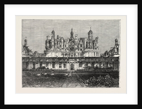 Chateau De Chambord, France, 1871 by Anonymous