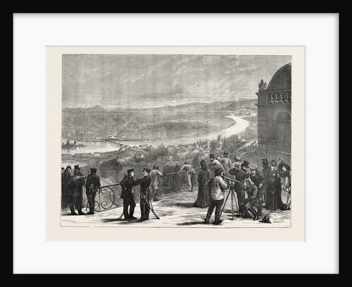 View from the Terrace of St. Germain, France, 1871 by Anonymous