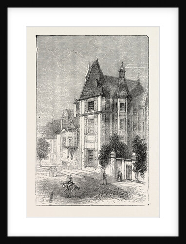 Scarron's House at Le Mans, France, 1871 by Anonymous