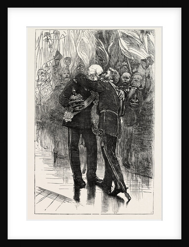 The The Salle Des Glaces, Versailles, January 18-19, France, 1871: Morituri Te Salutant by Anonymous