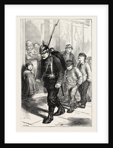 The The Last German in Paris, France, 1871 by Anonymous