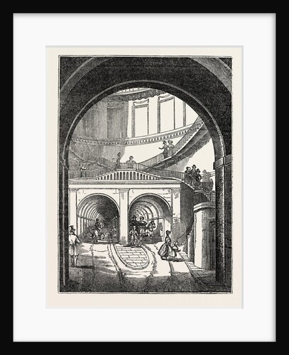 The Thames Tunnel: The Rotherhithe Shaft by Anonymous