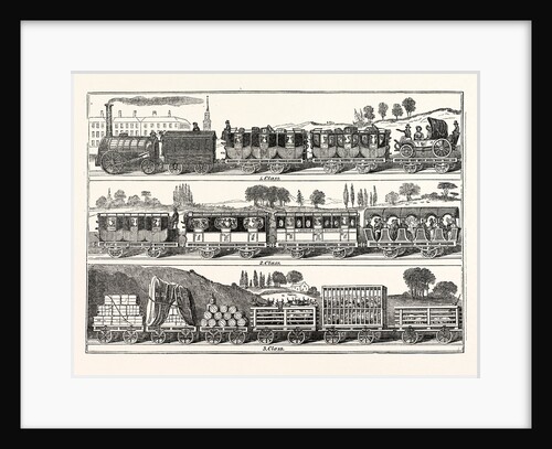 The London and Birmingham Railway Carriages by Anonymous