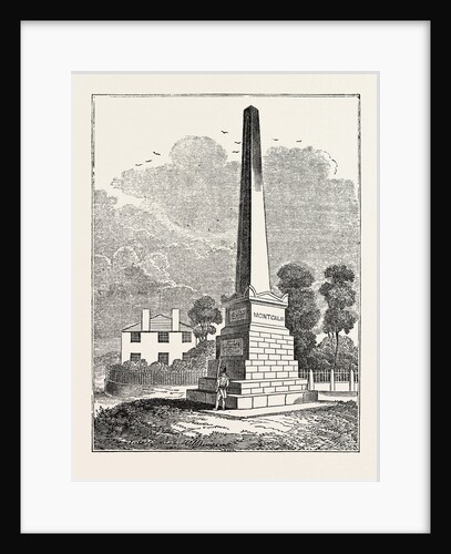 Monument To Wolfe and Montcalm by Anonymous