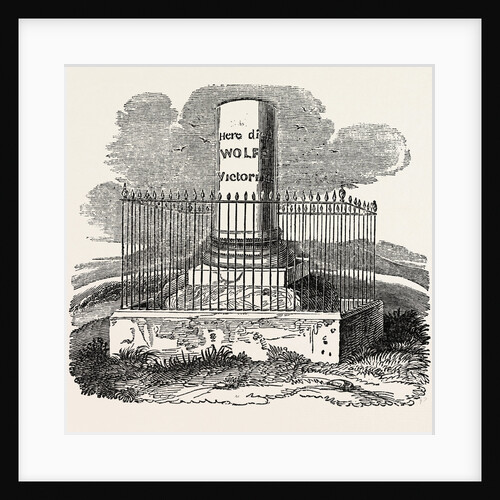 Monument To Wolfe, On The Plain of Abraham by Anonymous