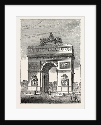 New Triumphal Arch at Paris by Anonymous