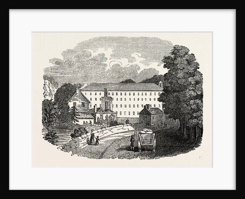 The First Cotton Mill at Cromford by Anonymous