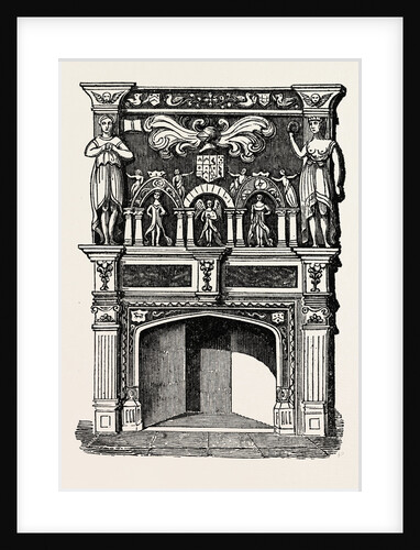 Chimney Piece at Rugge Hall, Norfolk by Anonymous