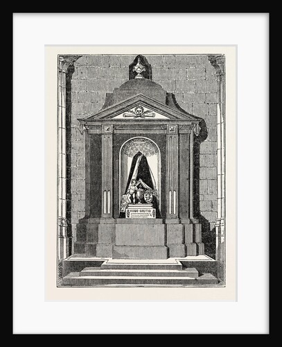 Tomb of Grotius, in the New Church, at Delft, The Netherlands by Anonymous