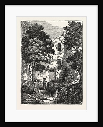 The Western Tower of Tutbury Castle by Anonymous