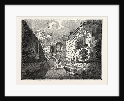 Apartments of Mary Queen of Scots in Tutbury Castle by Anonymous