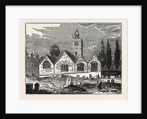 The Old Church of St. Leonard, Shoreditch by Anonymous