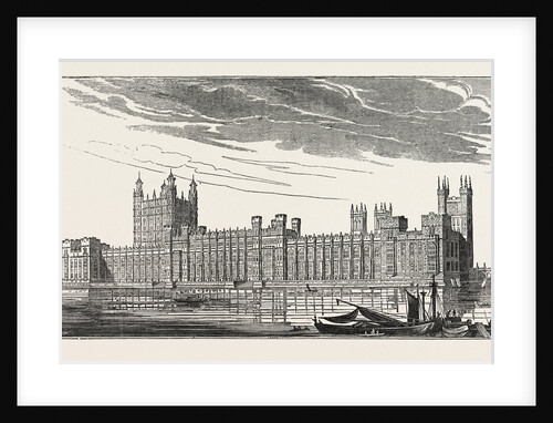 The New Houses of Parliament by Anonymous