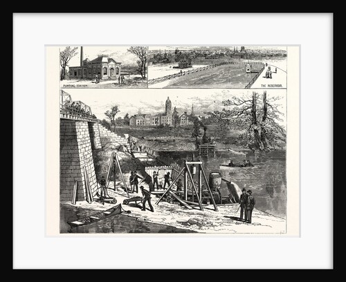 Indiana: New Water Works in Course of Erection for the City of Fort Wayne by Anonymous
