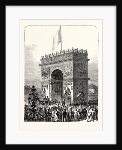 France: Arrival of the President at the Arsenal, Cherbourg by Anonymous