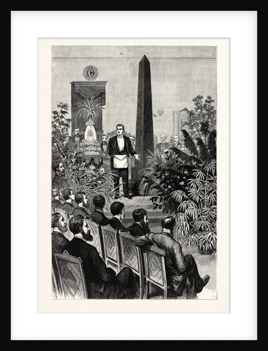 Reception of Lt.-Com. Gorringe, U.S.N., by Anglo-Saxon Lodge, No. 137, F. And A. M., Brooklyn by Anonymous