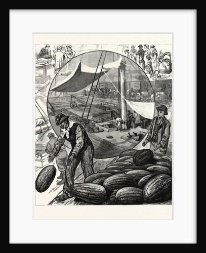 New York: Incidents of the Watermelon Trade in the Metropolis by Anonymous
