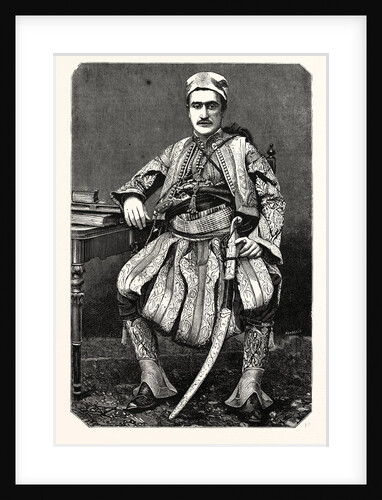 The Miridite Prince Prinkdodee, President of the Provisional Albanian National Government. Albania by Anonymous