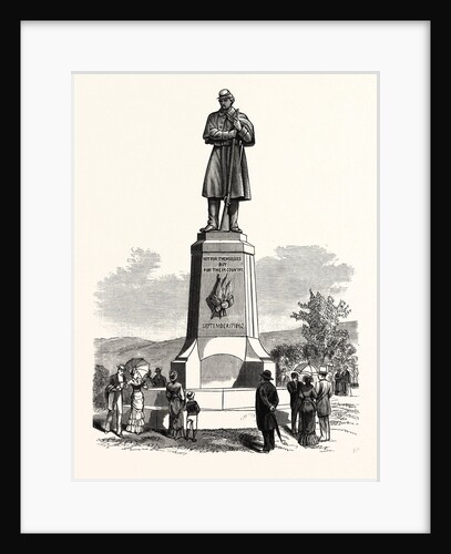 Maryland: The Monument at the National Cemetery, Antietam, Unvailed 17th September by Anonymous