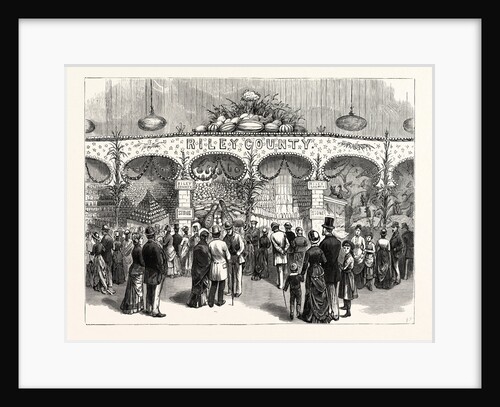 Kansas: The Riley County Prize Exhibit at the Western National Fair, Bismarck Grove, Lawrence by Anonymous