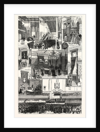 New York: The New Armory of the Seventh Regiment, N.G.S.N.Y. The Reception on Subscribers' Day, Sept. 30th by Anonymous