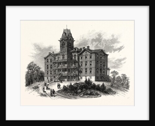 Georgia: New Building of the Clark University, the Colored College of the South, at Atlanta by Anonymous
